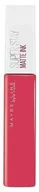Szminki - Maybelline Super Stay Matte Ink pomadka do ust w płynie 80 Ruler 5ml 57029-uniw - miniaturka - grafika 1