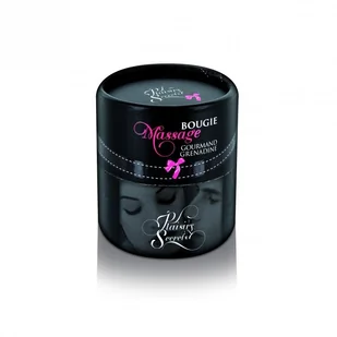 Plaisirs Secrets Świeca do masażu - Plaisirs Secrets Massage Candle Grenadine - Olejki i świece do masażu - miniaturka - grafika 2