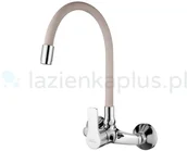 Baterie kuchenne - Invena Verso bateria kuchenna chrom beż BC82E3S - miniaturka - grafika 1