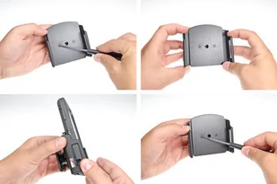 Brodit AB Uchwyt uniwersalny pasywny do smartfonów bez futerału oraz w futerale lub etui o wymiarach: 75-89 mm (szer.), 12-16 mm (grubość) 511484 - Uchwyty samochodowe do telefonów - miniaturka - grafika 7