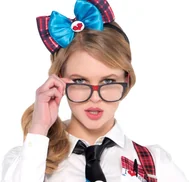 Dodatki do strojów karnawałowych - AMSCAN Okulary Kujonki - 1 szt. 999795 - miniaturka - grafika 1