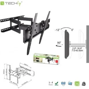 Techly 70"" (AJTEYL000301436) - Uchwyty do telewizora - miniaturka - grafika 4