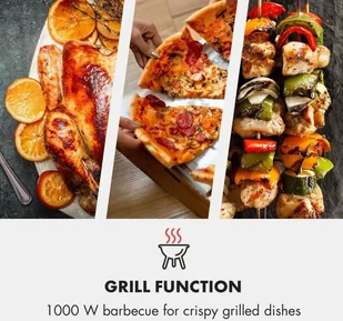 Klarstein DSM4-Retro MWO20-B - Kuchenki mikrofalowe do zabudowy - miniaturka - grafika 2