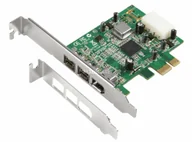 Kontrolery - Dawicontrol DC-FW800 FireWire PCIe Hostadapter adapter, Kontroler - miniaturka - grafika 1