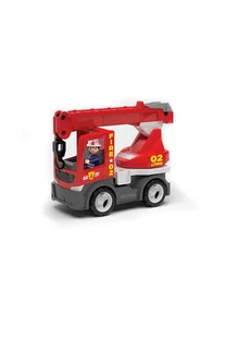 Multigo Fire Dźwig ze strażakiem 1Y38L4 - Samochody i pojazdy dla dzieci - miniaturka - grafika 2
