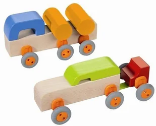 Haba Podstawowy zestaw klocków Technik 26szt 3435 - Klocki - miniaturka - grafika 2