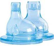 Kubki dla dzieci - Pura Kiki Pura Ustnik-niekapek błękitny do butelek 2szt. S02 - miniaturka - grafika 1