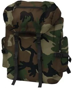 vidaXL vidaXL Plecak w wojskowym stylu, 65 L, moro - Plecaki - miniaturka - grafika 3