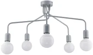 Lampy sufitowe - Jupiter 1675 - Żyrandol OLAF 5xE27/60W/230V szary - miniaturka - grafika 1