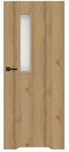 Drzwi wewnętrzne - Drzwi bezprzylgowe z podcięciem Exmoor 70 prawe dąb grandson SGSO000003 - miniaturka - grafika 1