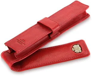 Wittchen 10-2-084-3 Etui na pióro czerwony - Etui na długopisy i pióra - miniaturka - grafika 2