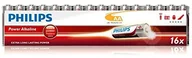 Baterie i akcesoria - Philips Pack 16 bateriami Stilo baterie alkaliczne AA Power Alkaline LR6 1,5 V Promo Pack - miniaturka - grafika 1