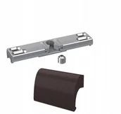 Akcesoria do okien - Medos Zatrzask Balkonowy + Pochwyt DeLuxe Brązowy Aluminiowy ACE7-13928_20210611130038 - miniaturka - grafika 1