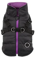 Ubranka dla psów - Puppia puppia papd vt1366 Mountaineer II, czarna, XL - miniaturka - grafika 1