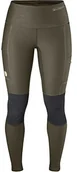 Pozostała odzież narciarska - Fjällräven abisko Trekking Tights Women, szary, S 89586 - miniaturka - grafika 1