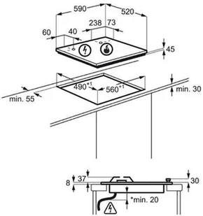 Płyta gazowa do zabudowy Electrolux EGG6436W - Płyty gazowe do zabudowy - miniaturka - grafika 12