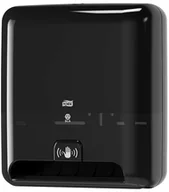 Akcesoria łazienkowe - Tork Bezdotykowy pojemnik na ręczniki papierowe w roli Tork ELEVATION plastik czarny - miniaturka - grafika 1