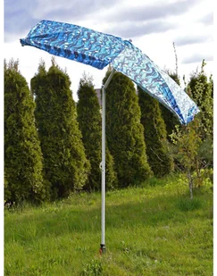 SASKA GARDEN Parasol plażowo ogrodowy 180cm niebieski morski 5902431027579 - Parasole ogrodowe - miniaturka - grafika 3