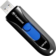 Nośniki danych - Transcend JetFlash 790 64GB pamięć USB USB Typu-A 3.2 Gen 1 (3.1 Gen 1) Czarny, Niebieski, Nośnik Pendrive USB - miniaturka - grafika 1