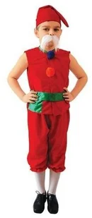 GAM Kostium Krasnal Czerwony rozmiary: od 98 cm do 140 cm - XS, S, M, L SKRZAT/122 - Stroje karnawałowe GAM Kostium Krasnal Czerwony rozmiary: od 98 cm do 140 cm - XS, S, M, L SKRZAT/122 - Stroje karnawałowe - miniaturka - grafika 1