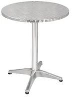 Stoły gastronomiczne - Bolero Stolik ze stali nierdzewnej | okrągły | różne wymiary U425 - miniaturka - grafika 1