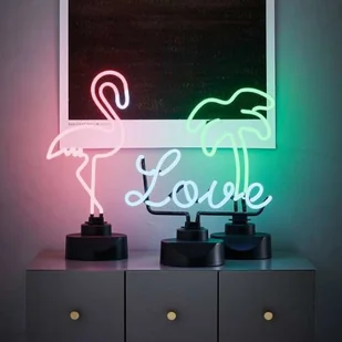 Markslojd Dekoracyjna LAMPKA stojąca TEXAS 704508 neonowa LAMPA do pokoju dziecięcego LED 6W drzewo palma zielona 704508 - Lampy stojące - miniaturka - grafika 3