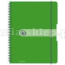 Herlitz Brulion na spirali 80k A4 kratka PP Easy - Szkolne artykuły papiernicze - miniaturka - grafika 4