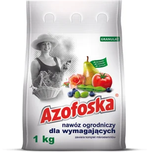 Azofoska Nawóz granulowany ogrodniczy worek 1 kg (5900498013818) - Nawozy ogrodnicze - miniaturka - grafika 2