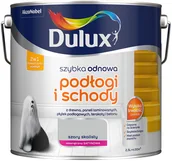 Farby olejne i specjalne - Dulux Szybka Odnowa Podłogi i schody szary skalisty 2,5 l - miniaturka - grafika 1