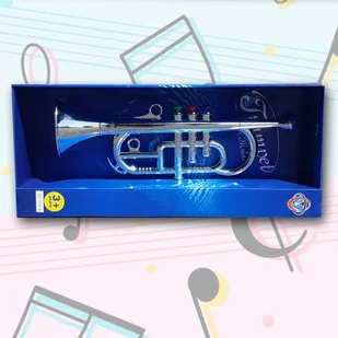 Pozostali Trąbka Do Nauki Gry 60014 - Instrumenty muzyczne dla dzieci - miniaturka - grafika 3