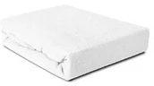 Prześcieradła - Darymex Prześcieradło Frotte z gumką białe 180x200 dx-180-pft-014 - miniaturka - grafika 1