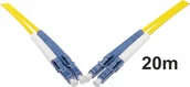Pigtaile światłowodowe - Patchcord Lc/pc-lc/pc Sm dx 2.8mm G657A1 20m - miniaturka - grafika 1