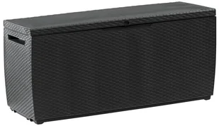 Curver Skrzynia ogrodowa Capri, grafitowa, 302 l - Pojemniki na zabawki - miniaturka - grafika 3