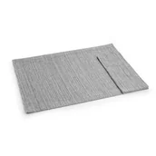 Obrusy i serwetki - Tescoma Flair Lounge 45 X 32 Cm Czarna Mata Stołowa Podkładka Na Stół Z Kieszonką Bawełniana - miniaturka - grafika 1