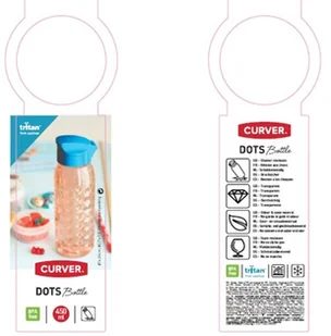 Curver Butelka 750 ml DOTS Bottle 822962 - Pojemniki kuchenne - miniaturka - grafika 4