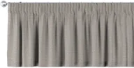 Zasłony - Dekoria Lambrekin na taśmie marszczącej grafit 130 × 40 cm Edinburgh 393-115-77 - miniaturka - grafika 1
