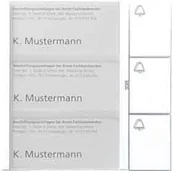 Pozostałe oświetlenie - Siedle Telefon bezprzewodowy  przycisk moduł 3 przyciski 1 z systemem N, TM 612  3 W, biały, 2544208 2544208 - miniaturka - grafika 1