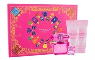Zestawy perfum damskich - Versace Bright Crystal Absolu zestaw Edp 90 ml + Żel pod prysznic 100 ml + Edp 5 ml + Mleczko do ciała 100 ml dla kobiet - miniaturka - grafika 1