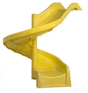 KBT Zjeżdżalnia kręta spirala na plac zabaw żółta - Place zabaw KBT Zjeżdżalnia kręta spirala na plac zabaw żółta - Place zabaw - miniaturka - grafika 1