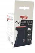 Konwertery satelitarne - FTE Konwerter Sat Single eXcellento Hd Black Lte - miniaturka - grafika 1