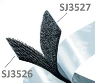 Inne mocowania - 3M Hook Loop SJ3527 czarny, pętle, 25 mm x 45,7 m - miniaturka - grafika 1