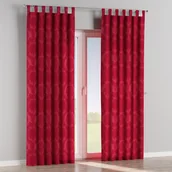 Zasłony - Dekoria Zasłona na szelkach 1 szt. bordowy 1szt 130x260 cm Damasco 310-613-13 - miniaturka - grafika 1