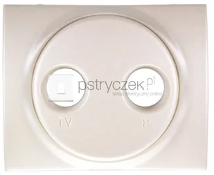 Legrand SISTENA LIFE PEARL Pokrywa gniazda RTV 771572 - Klawisze i ramki - miniaturka - grafika 4