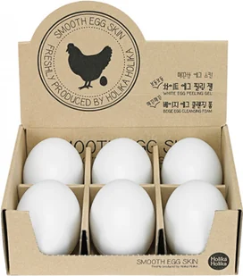 Holika Holika Sleek Egg Skin Enzymatyczny Peeling do Twarzy HOLIKA-9980 - Peelingi i scruby do twarzy - miniaturka - grafika 5