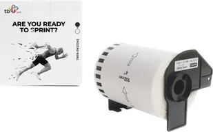 Brother tb print TB Print Etykiety TBEB-DK22243 Czarny na Białym 102x30.48mm TBEB-DK22243 - Dodatki do drukarek i skanerów - miniaturka - grafika 4