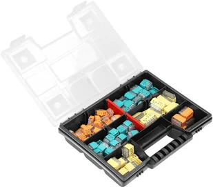 Orno Zestaw złączek instalacyjnych HOUSE, 123 sztuk. Wciskane: 30x 2-przew. 30x 3-przew. 25x 4-przew. 20x 5-przew. 10x 6-przew. 8x 8- OR-SZ-8007 - Kostki, złączki, wtyczki - miniaturka - grafika 2