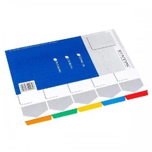 STARPAK  Przekładka A4 kartonowa, 5 kolorów - Artykuły biurowe - miniaturka - grafika 2