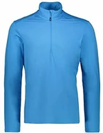 Koszulki sportowe męskie - CMP Męska koszulka Pile Tinta Unita Softech Long Sleeve Shirt, River, 54 30L1097 - miniaturka - grafika 1