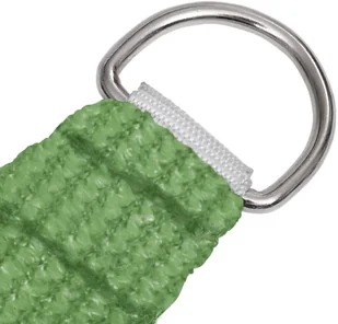 VidaXL Żagiel przeciwsłoneczny, 160 g/m, jasnozielony, 5x6x6 m, HDPE 311318 VidaXL - Parasole ogrodowe - miniaturka - grafika 4