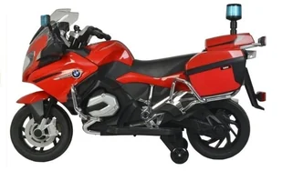 Motor Na Akumulator Bmw R1200 Policja Czerwona - Pojazdy elektryczne dla dzieci - miniaturka - grafika 5